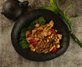 Плов тяхан с креветкой