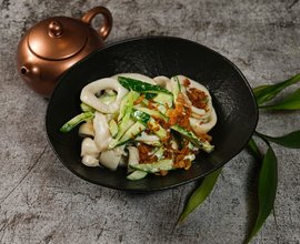 Теплый с кальмаром